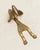 1960s Vintage Brass Fox Door Knocker For Sale - Image 5 of 15