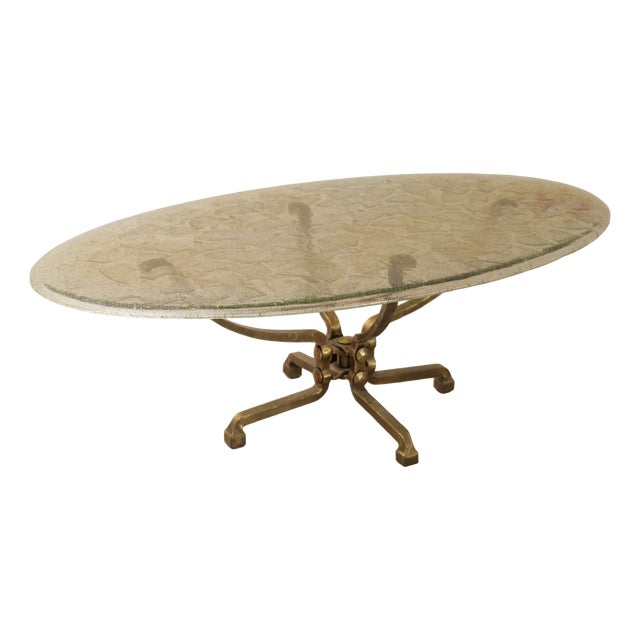 Bronze Table in the style of Lothar Klute, 1980s For Sale