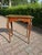1860 French Artisan Louis XV Brown Marquetry Center Table-1 Pc For Sale - Image 17 of 17
