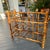 Hollywood Regency Early 20th Century Burnt Bamboo Wine Rack For Sale - Image 3 of 4