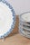 French 19th Century French Terre de Fer Blue and White Asparagus Plates, Six Available For Sale - Image 3 of 6