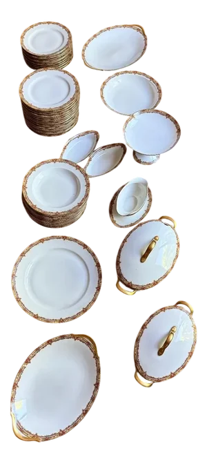 Service from Limoges, Set of 48
