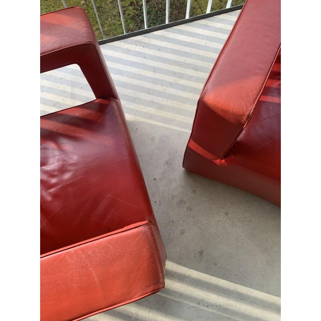 Paolo Piva DS 206 Armchairs in Leather by Paolo Piva for de Sede, 1990s, Set of 2 For Sale - Image 4 of 18