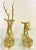 Mid 20th Century Vintage Brass Buck and Doe Reclining Deer Figurines - a Pair For Sale - Image 5 of 11