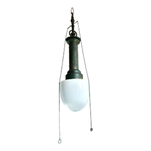 19th Century Wenham Gas Pendant