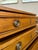 Antique French Commode Chest of Drawers Louis XVI Walnut Brass C1940 For Sale - Image 15 of 18