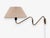 Danish Modern, Articulating Wall Light or Sconce, Patinated Brass, Denmark, 1950s For Sale In New York - Image 6 of 15