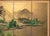 1960s "Summer Landscape With Trees", Shōwa Era Japanese Painted Byobu Screen For Sale In Dallas - Image 6 of 18