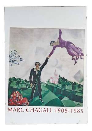 Vintage Marc Chagall Poster, 2000s