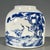 White Chinese Blue & White Porcelain Water Pot With Pine & Crane Motif For Sale - Image 8 of 9