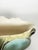 Art Nouveau Majolica Cachepot with Green and Blue Floral Decorations, France For Sale - Image 6 of 18