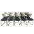 Mid-Century Model 2011 Chairs by De Wit Brothersor for De Wit Schiedam, Set of 10 For Sale - Image 9 of 9