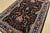 An authentic vintage traditional Heriz rug hand-knotted with fine wool on a cotton foundation. This rug features a...