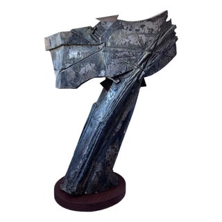 Patrick Rollet, Large Abstract Sandstone Sculpture, 100cm For Sale