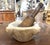 19th Century French Carved White Marble Mortar With Wood Pestle For Sale In Dallas - Image 6 of 8