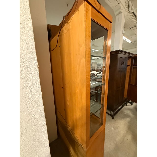 Hickory White Hickory White Genesis Collection Biedermeier Style China Cabinet For Sale - Image 4 of 12