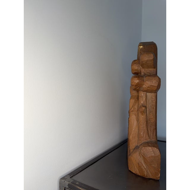 Flavio Pancheri, Italian Nativity Relief, 1970s, Chestnut For Sale - Image 15 of 18