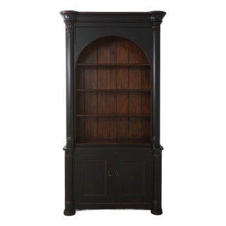 Heidi Steinberg Collection Monumental Arched Open Bookcase For Sale