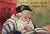 Signed A.H. Okun Genre: Judaica Subject: People Medium: Oil Surface: Canvas Dimensions: 11" x 14" Dimensions w/Frame: 15"...