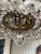 Vintage French Empire Styled Crystal Chandelier For Sale - Image 11 of 13