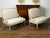 Pair of French 1900s Louis XVI Style Walnut Settees with Scrolling Arm Supports For Sale - Image 4 of 8