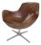 Mid-Century Modern Spanish Swivel Lounge Chair by Grassoler Rosetta, 1970s For Sale