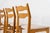 Brutalist Chairs in Oak by Henning Kjaernulf, Set of 6 For Sale - Image 11 of 15
