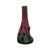 An exceptional and exceedingly rare artist-signed vase and shade ensemble by renowned French glass artist Michéle Luzoro,...