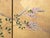 Wood "Chrysanthemums and Quail" by Setsuga, 1980s Japanese Byobu Screen For Sale - Image 7 of 18