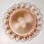 Early 20th Century Early 20th C Art Deco Hollywood Regency Boho Chic Pink Glass Starburst Platter. For Sale - Image 5 of 9