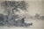 Late 19th Century Antique Ernest C Rost Budds Lake New Jersey Eagles Cove Etching 28" For Sale - Image 5 of 13