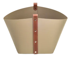 Leather Ovo Basket from Pinetti