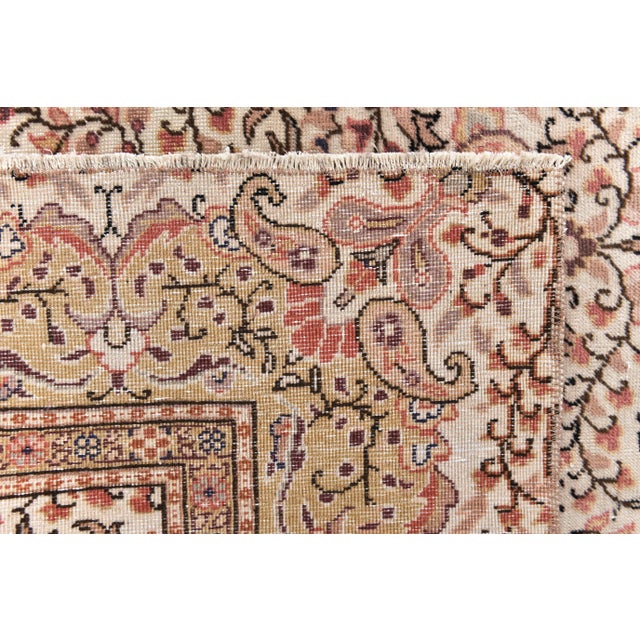Vintage Turkish Rug in Wool For Sale - Image 13 of 14