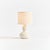 This sweet little ceramic lamp has a curvy silhouette. The wellscaled shade and matte finish complete the look. Perfect...