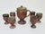 Teapot/Coffee Pot/Cups by P. Digan (1941-2016) & J. Stedman (1945-1987) comprising 1 teapot/coffee pot and 6 cups. Teapot...