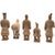 Ceramic Vintage Lintong Museum Terracotta Warriors 5 Piece Boxed Replica Set 12" For Sale - Image 7 of 18