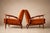 Giuseppe Scapinelli Pair of Armchairs in Caviúna & Burnt Caramel Mohair Velvet, Brazil, 1950s For Sale - Image 10 of 18