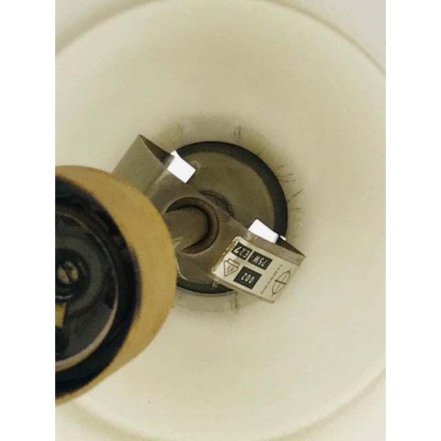 1960s Opaline Glass Pendant Lamps by Glashütte Limburg - Set of 3 For Sale - Image 10 of 12