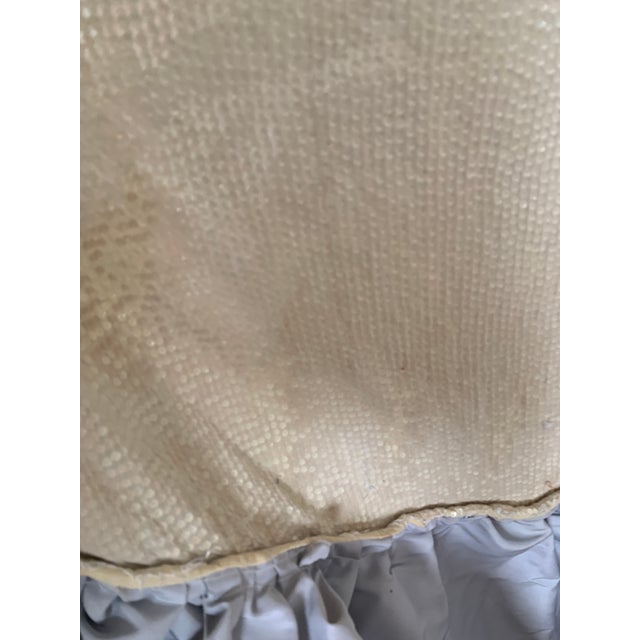 Sequin Panel With Silk Frills and Bottom Skirt For Sale In New York - Image 6 of 12