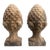 Pair of Hand-Carved Granite Pinecone Finials For Sale