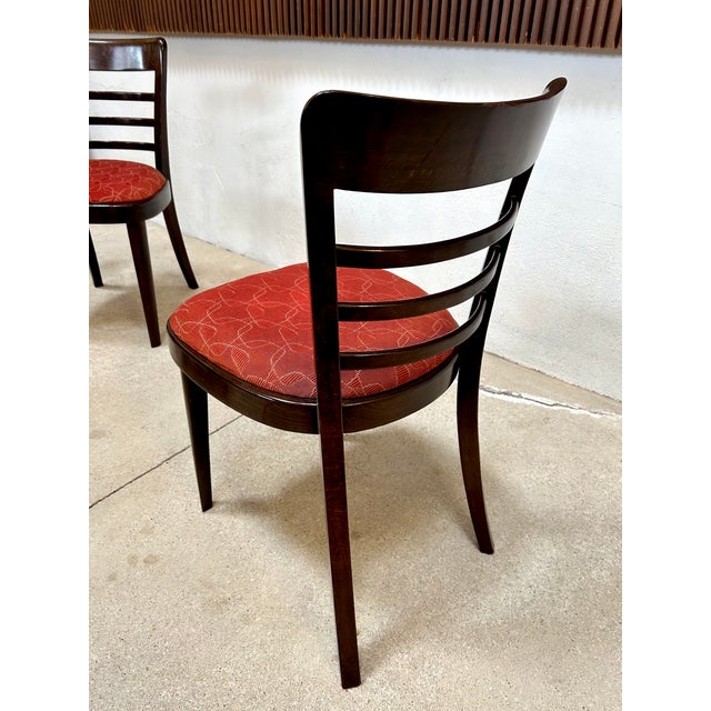 Art Deco Dining Chairs from Ton, Former Czechoslovakia, 1930s, Set of 4 For Sale - Image 13 of 18