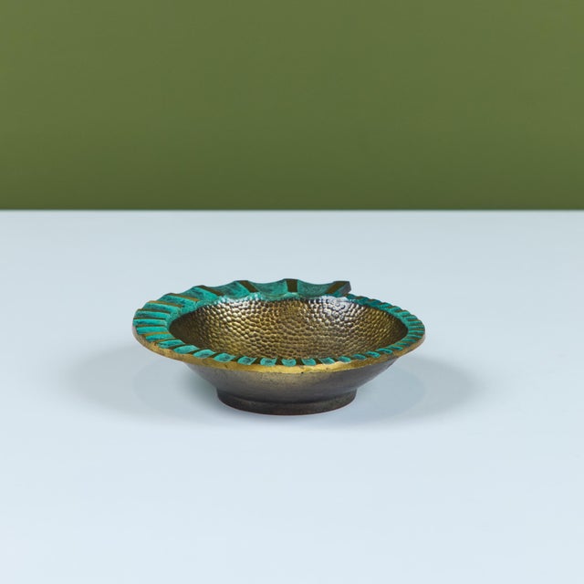 Pal-Bell Ashtray in Cast Bronze by Maurice Ascalon For Sale - Image 9 of 12