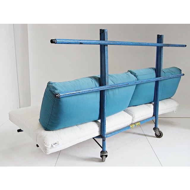 1990s Lazy Work Sofa with Seat Cushion and Neck Support, 1990s For Sale - Image 5 of 18
