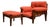 “Moleca” Lounge Chair with Ottoman in Rosewood & Fabric, Sergio Rodrigues, Brazil, 1963- Lot 214-346A For Sale