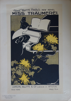 Les Maîtres de l'Affiche, Miss Träumerei, 1890s, Lithograph