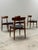 Vintage Danish Dining Chairs in Teak and Black Leather by H.W. Klein for Bramin, Denmark, 1960s, Set of 4 For Sale - Image 16 of 16