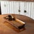 Vintage British Colonial style long bar tray measuring 17.5" L x 6.5" W x 2.5" H. Features a beautiful honey-toned...