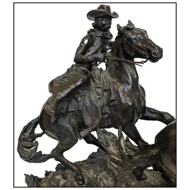Late 20th Century Late 20th Century Capture The Mustang, Elie Hazak For Sale - Image 5 of 8