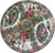 Offered is a stunning set of hand painted Rose Medallion plates. Made in Hong Kong, their dmensions in inches are as...