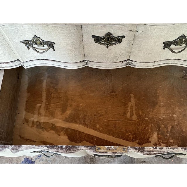 Dutch Bleached Oak Chest of Drawers, 20th Century For Sale - Image 4 of 13